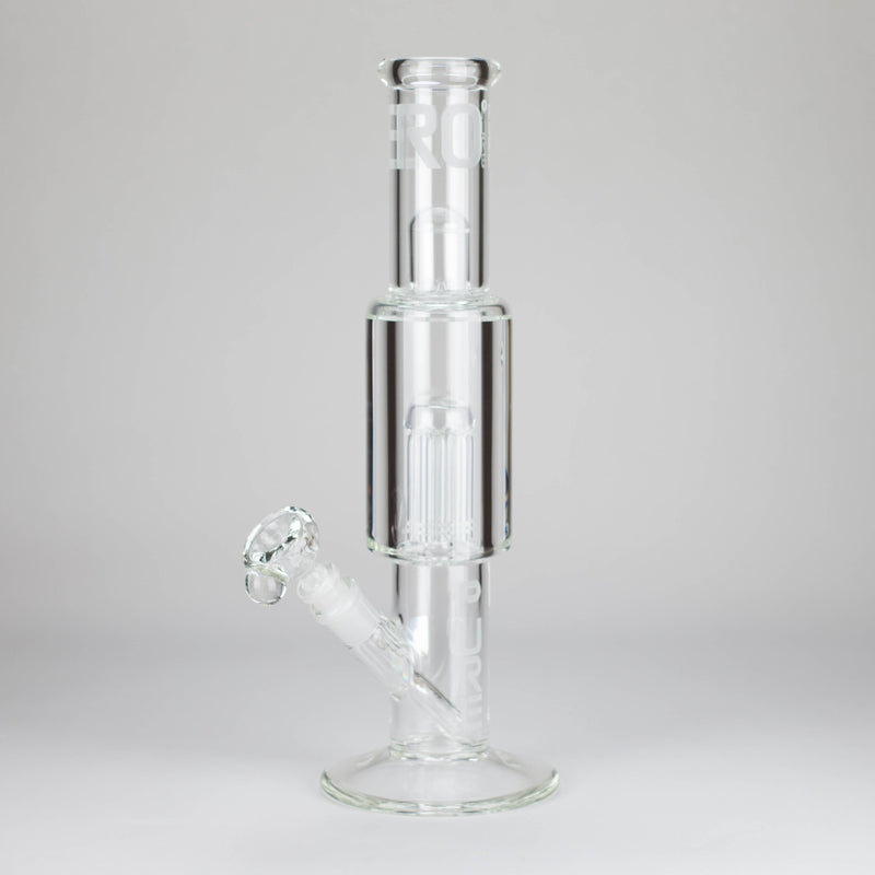 Pure Glass | 15" Zero-T Freezable 8-Tree Glass Bong PINNACLE DISTRIBUTORS INC.