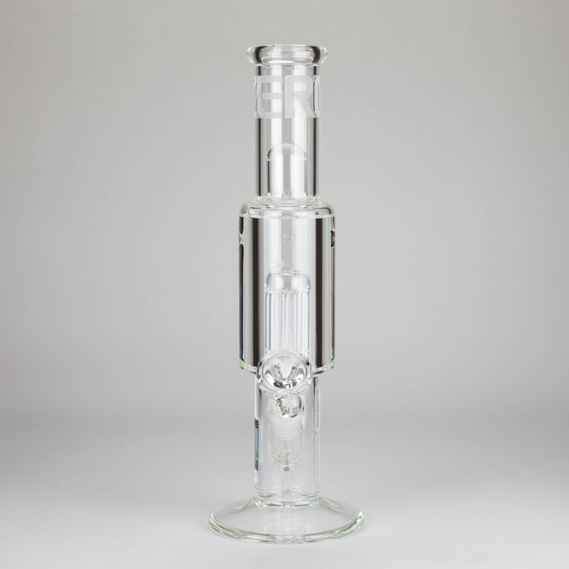 Pure Glass | 15" Zero-T Freezable 8-Tree Glass Bong PINNACLE DISTRIBUTORS INC.