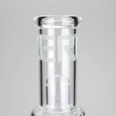 Pure Glass | 15" Zero-T Freezable 8-Tree Glass Bong PINNACLE DISTRIBUTORS INC.