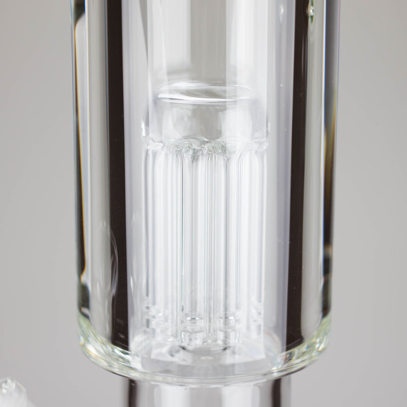 Pure Glass | 15" Zero-T Freezable 8-Tree Glass Bong PINNACLE DISTRIBUTORS INC.