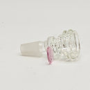14mm Fancy Glass Bowl Bowl · Banger · Oil Burner Super Supplys Inc Pink
