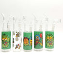 9" R&M Soda Rig With Quartz Banger-Assorted Design Glass Rig Super Supplys Inc