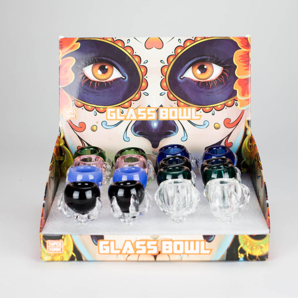 O Genie | 14 mm Talon Glass Bowl Box of 16 [BOWI13-14]