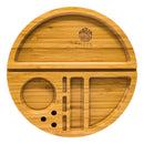 Maze® | Circlet Bamboo 10X10 Rolling Tray Tray Maple Craft Inc