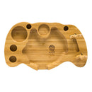Maze® | Angular Bamboo 10X6 Rolling Tray Tray Maple Craft Inc