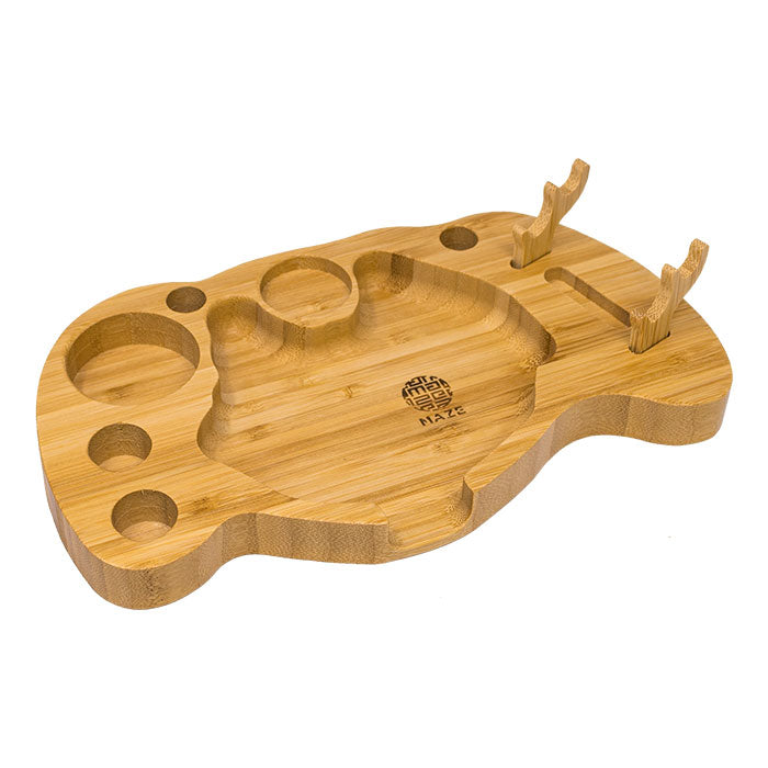 Maze Angular Bamboo 10X6 Rolling Tray_1