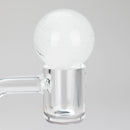 Shine Glassworks | Latticino Marble Carb Cap - Made in Canada Cap · Dabber · Insert · Clip · Nail Smoking Cat Distribution White