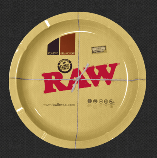 RAW Round Metal Rolling Tray_0