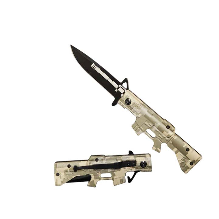 4" Blade AK-47 Design Foldable Knife_0