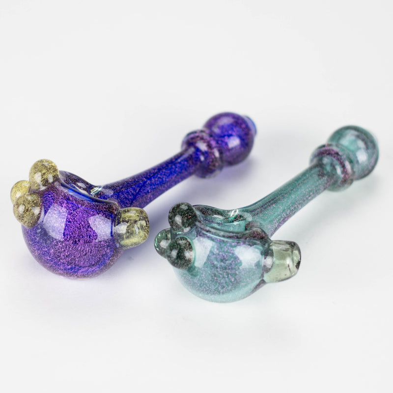 O Shine Glassworks | 4" Dichroic Handpipe - made in Canada