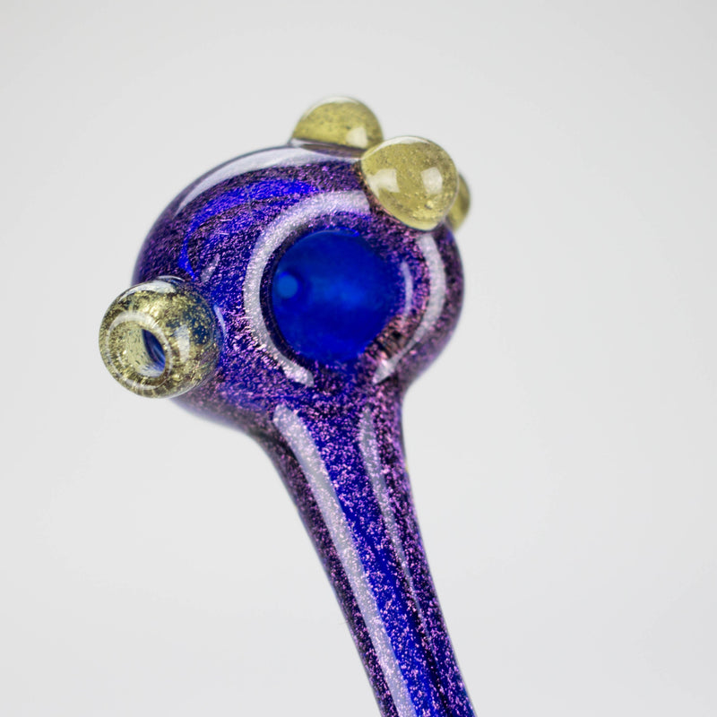 O Shine Glassworks | 4" Dichroic Handpipe - made in Canada