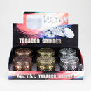 Iron Mesh Leaf Grinder 4pts Box of 6 Display Pack JJ Distribution