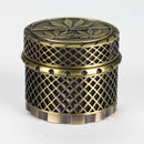 Iron Mesh Leaf Grinder 4pts Box of 6 Display Pack JJ Distribution