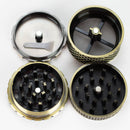 Iron Mesh Leaf Grinder 4pts Box of 6 Display Pack JJ Distribution