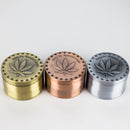 60mm Elevated Brass Grinder 4pts Box of 6 Display Pack JJ Distribution