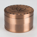60mm Elevated Brass Grinder 4pts Box of 6 Display Pack JJ Distribution