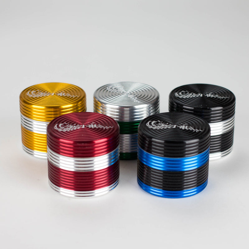 O Genie | Two tone Aluminum 4pts Grinder Box of 9