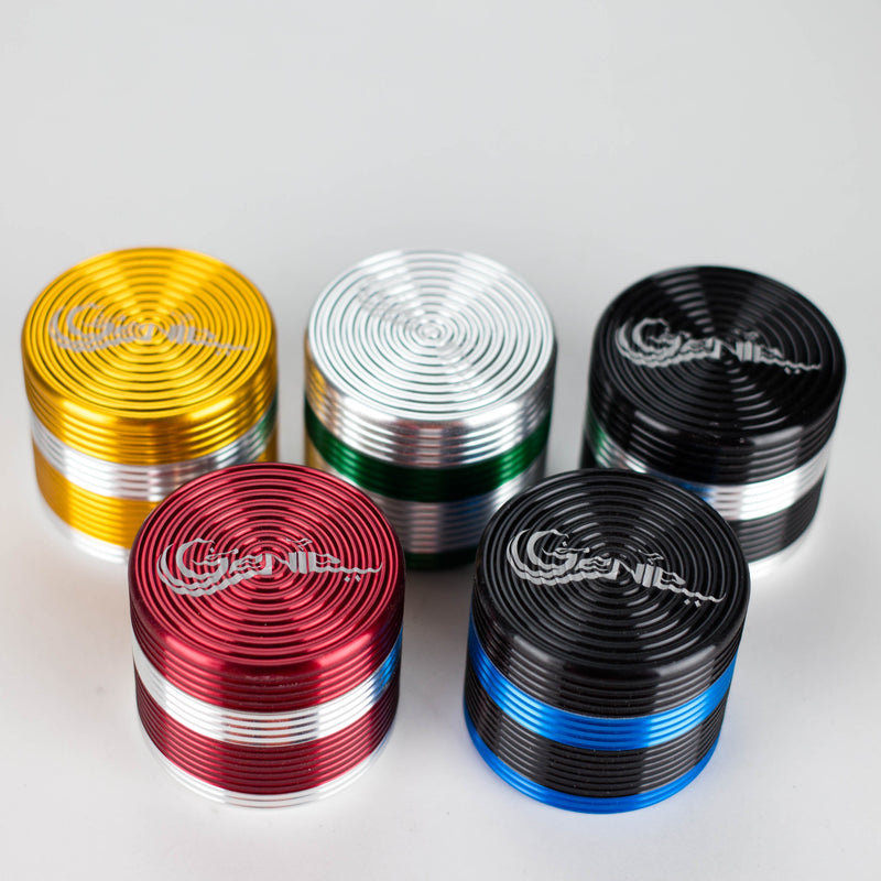 O Genie | Two tone Aluminum 4pts Grinder Box of 9