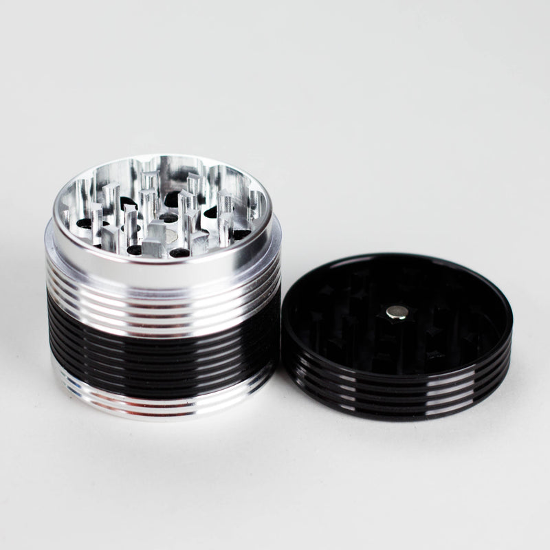 O Genie | Two tone Aluminum 4pts Grinder Box of 9