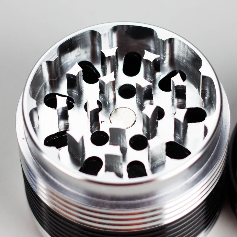 O Genie | Two tone Aluminum 4pts Grinder Box of 9