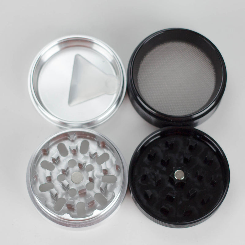 O Genie | Two tone Aluminum 4pts Grinder Box of 9