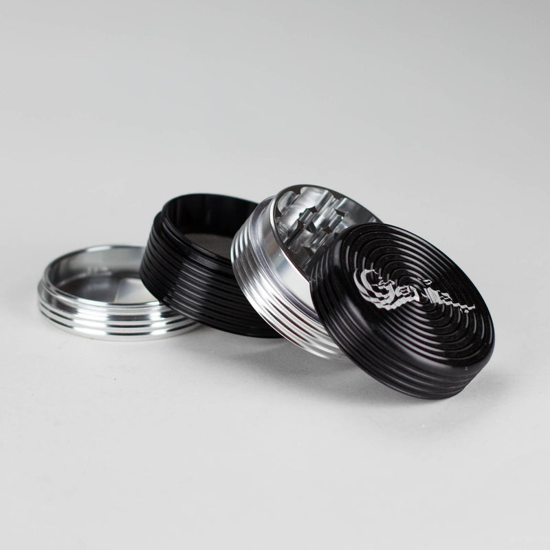 O Genie | Two tone Aluminum 4pts Grinder Box of 9