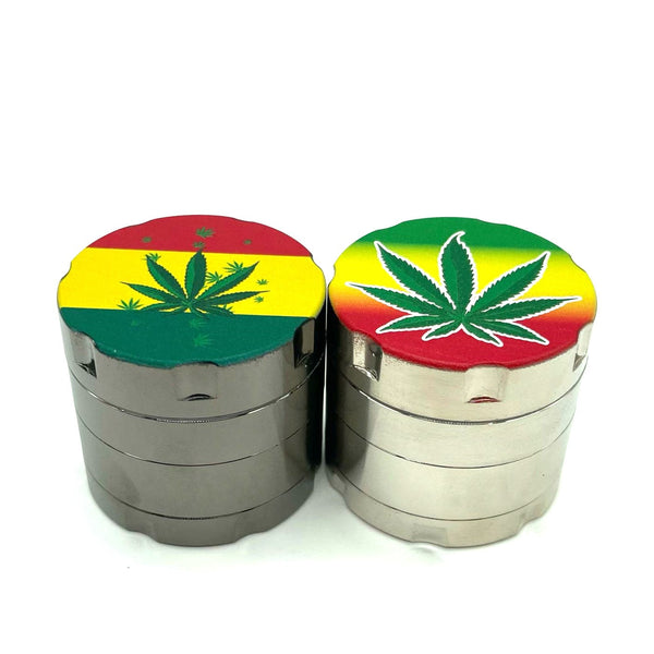 Rasta Leaf Grinder 4parts 40*42mm [GRI152]_1