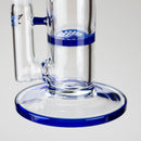 Ganjavibes | 11" Triple Honeycomb Percolator Glass Bong Glass Bong Maple Craft Inc