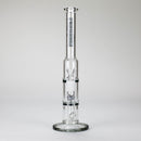 Ganjavibes | 11" Double Honeycomb Percolator Glass Bong Glass Bong Maple Craft Inc
