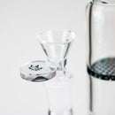 Ganjavibes | 11" Double Honeycomb Percolator Glass Bong Glass Bong Maple Craft Inc