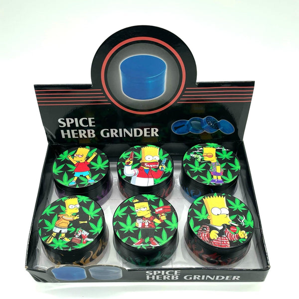 Sim Grinder 4parts 63mm box of 6 [GRI743]_0