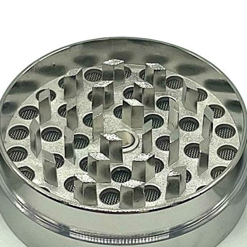 Engraved Hemp Leaf Grinder 52mm 3parts Box of 12 [GRI036]_3