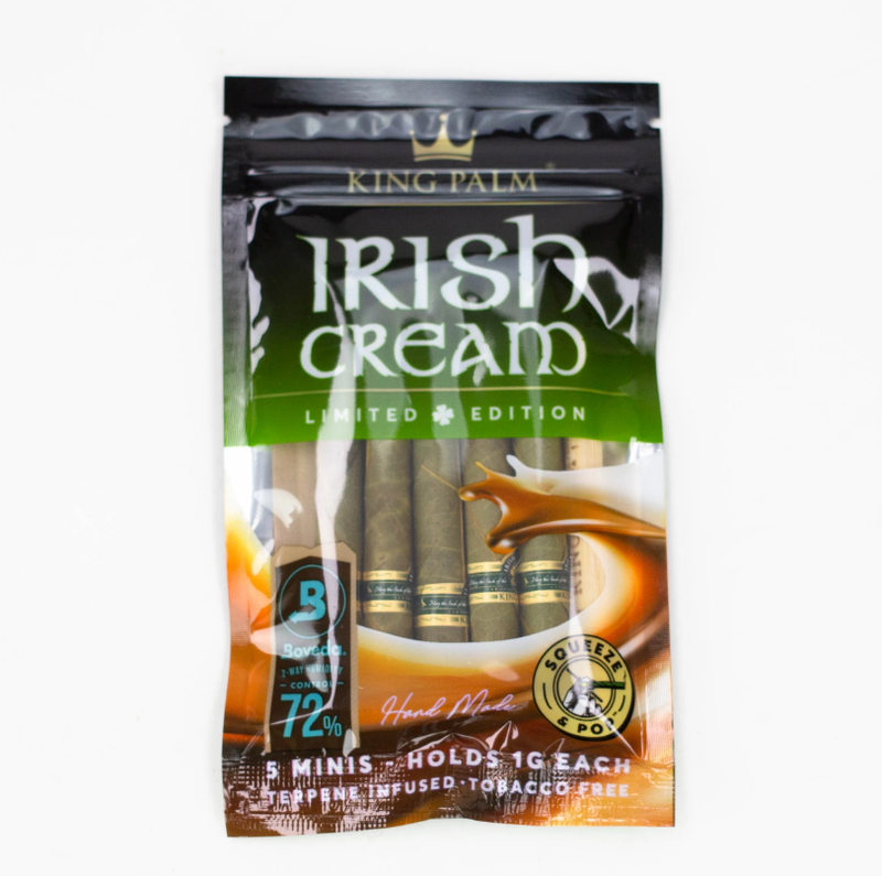 King Palm Irish Cream 5 Mini Leaf Pack of 15 [PIP982]_1