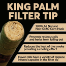 King Palm | Mini Hand-Rolled with flavor tips - 20 pouches Display [SMK983] Leaf Wrap NIBO Distribution