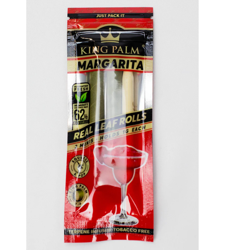 King Palm Mini Hand-Rolled with flavor tips - 20 pouches Display [SMK983]_13