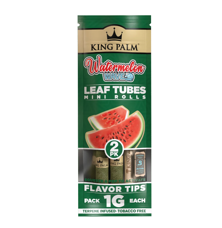 King Palm Mini Hand-Rolled with flavor tips - 20 pouches Display [SMK983]_10