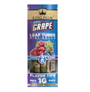King Palm | Mini Rolled with flavor tips New Flavours - 20 pouches Display [SMK983] Leaf Wrap NIBO Distribution Blue Grape