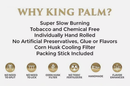 King Palm | Mini Rolled with flavor tips New Flavours - 20 pouches Display [SMK983] Leaf Wrap NIBO Distribution