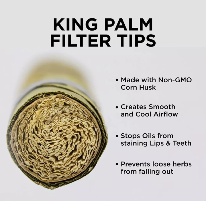 King Palm Flavor Terpene-Infused Tips Box of 50 Pack [SMK986]_4