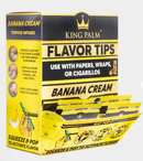 King Palm | Flavor Terpene-Infused Tips Box of 50 Pack [SMK986] Leaf Wrap NIBO Distribution Banana Cream