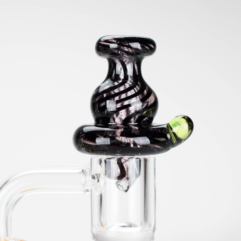 O Shine Glassworks | Vackstack directional carb cap - Made in Canada