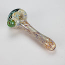 Shine Glassworks | Frit Crushed Opal Honeycombe pipe - Made in Canada Glass Pipe Smoking Cat Distribution