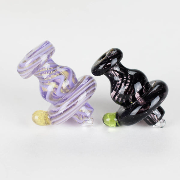 O Shine Glassworks | Vackstack directional carb cap - Made in Canada