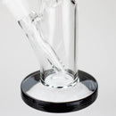8" Glass Straight Bong [PIP508] Glass Bong NIBO Distribution