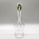 10" Clear Water pipe with cartoon tattoo-Assorted Glass Bong NIBO Distribution