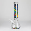14" 7 mm Glass Bong With Dog Design Glass Bong 777 Smoke