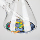 14" 7 mm Glass Bong With Dog Design Glass Bong 777 Smoke