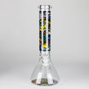 14" 7 mm Glass Bong With Dog Design Glass Bong 777 Smoke Design2