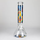 14" 7 mm Glass Bong With Dog Design Glass Bong 777 Smoke Design3