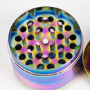 Z2" Metal Grinder 4 Layers with Mushroom Design Box of 12 Display Pack 777 Smoke